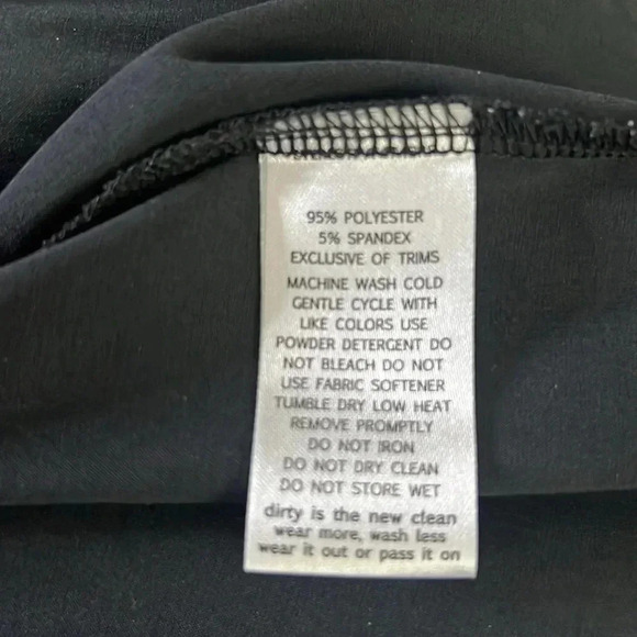 Toad & Co black sleeveless scoop neck whirlwind soft shift dress small - Picture 6 of 6